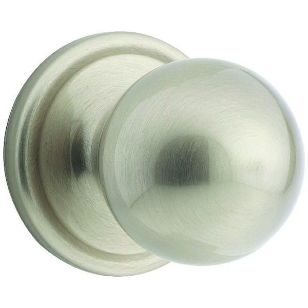 Circa Half Dummy Lock Satin Nickel Finish